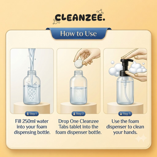 Cleanzee Hand Wash Foam - Ocean Breeze
