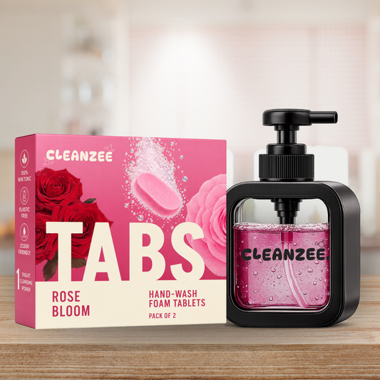 Cleanzee Hand Wash Foam - Rose Bloom